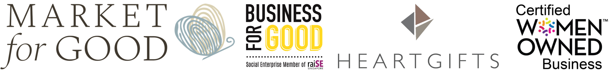 Market for Good, Business for Good, Heartgifts, Women Owned